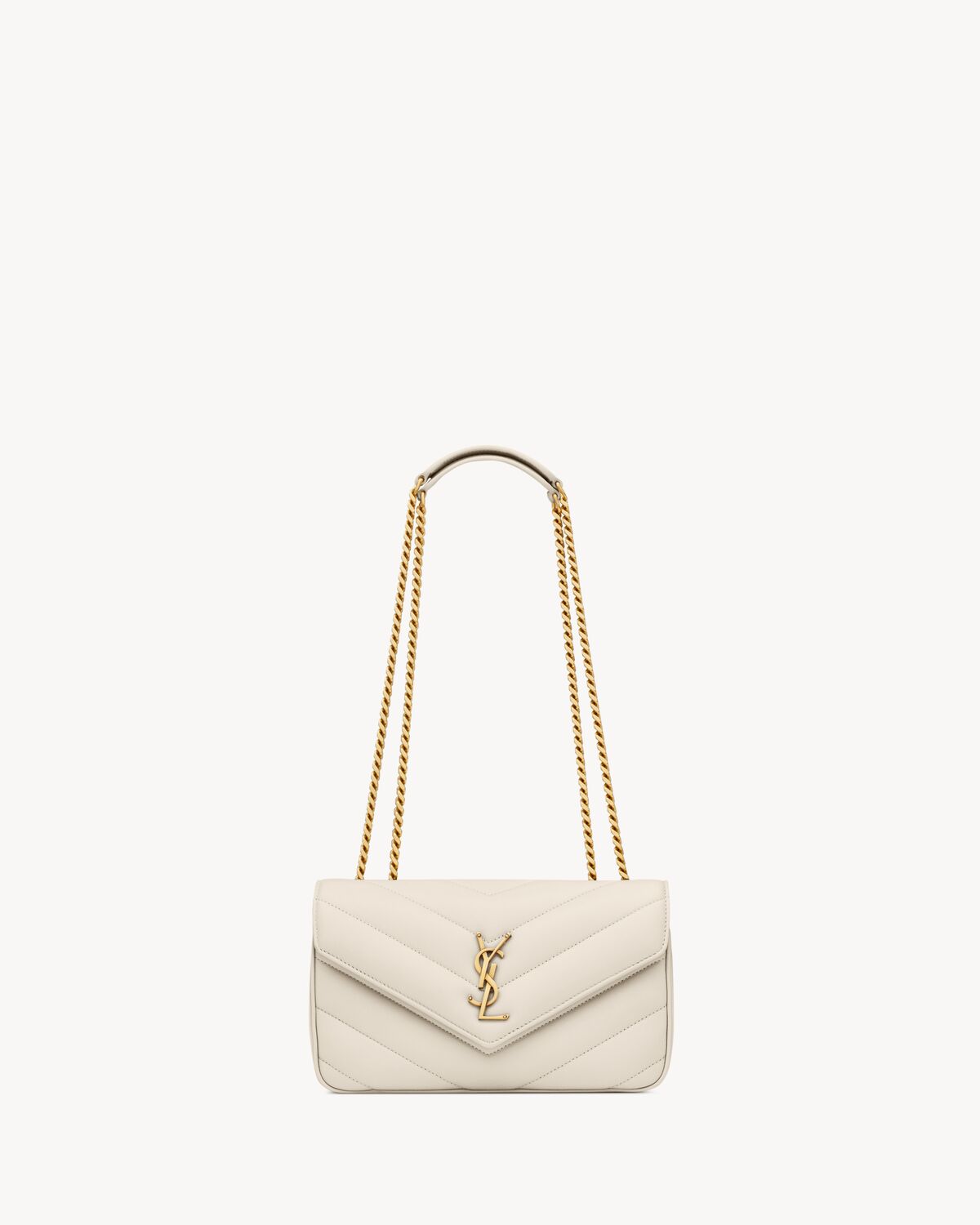 YSL LOULOU small in MATELASSÉ lambskin - Image 1